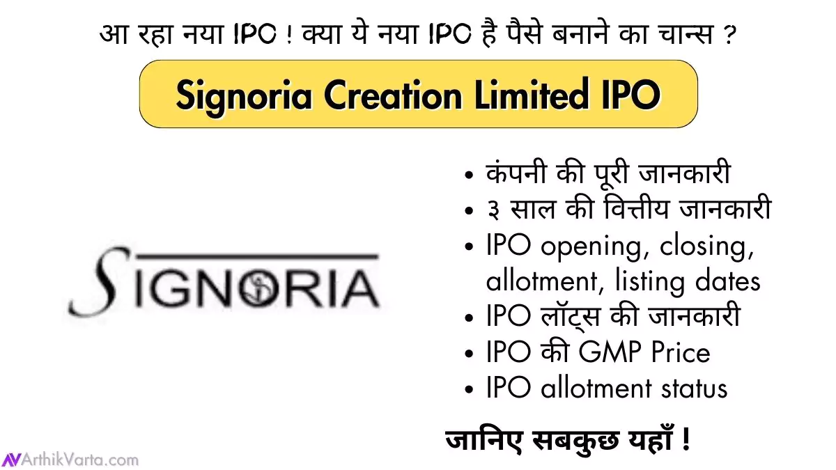 Signoria Creation Limited IPO